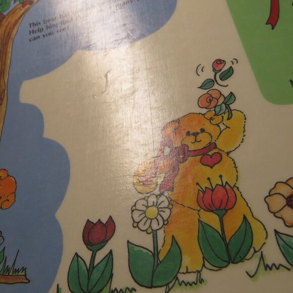 Vintage LUCY RIGGS 1986 Placemat SEE SAW #80269 (professional thick lamination) - Picture 3 of 9